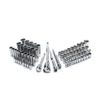 144-Position 1/4 in. and 3/8 in. Drive Mechanics Tool Set (75-Piece)
