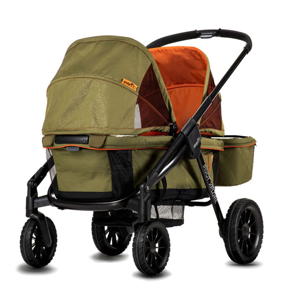 EVENFLO Pivot Xplore All-Terrain Stroller Wagon - Gray