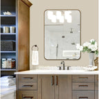 Rathburn Metal Venetian Wall Mounted Mirror