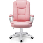 Bossin Big and Tall Office Chair High Back Executive Chair Ergonomic Adjustable Executive Leather Chair,400lbs