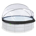 14 Foot Round Multifunctional Cover Dome Enclosure for Outdoor Pools