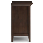 WYNDENHALL Halifax SOLID WOOD 24 inch Wide Bedside Nightstand Table