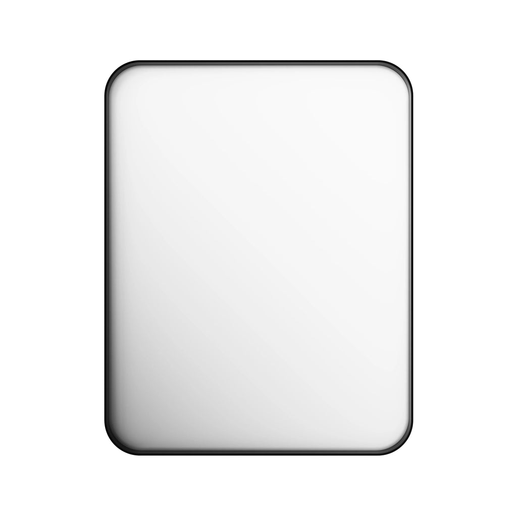 TOOLKISS Aluminum Alloy Round Corner Frame Vanity Mirror