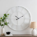 Solange Round Metal Wall Clock