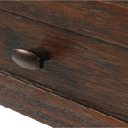 WYNDENHALL Norfolk SOLID WOOD 20 inch Wide Rectangle Transitional End Side Table - 20 inch Wide