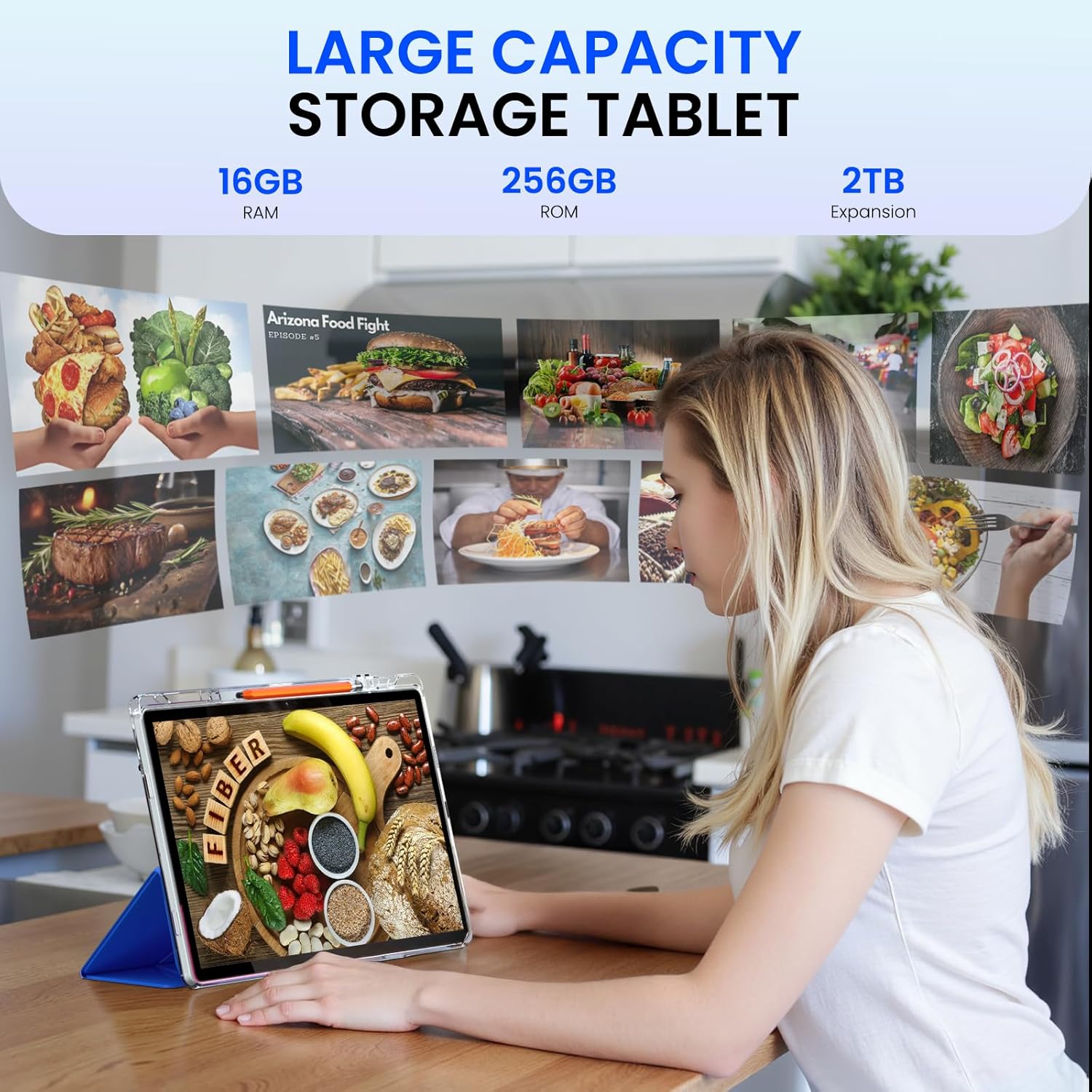 CALLSKY-PRO 14 Inch Android Tablet 16GB RAM 256GB ROM 4G LTE