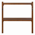 Kate and Laurel Meridien Mid-Century Wall Shelves - 24x8x24