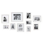 Kate and Laurel Bordeaux 10-piece Wood Gallery Wall Picture Frame Set