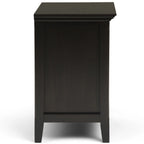 WYNDENHALL Halifax SOLID WOOD 24 inch Wide Bedside Nightstand Table