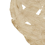 Madison Park Rosalie Textured Feather 3-piece Metal Disc Wall Decor Set