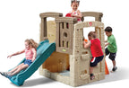 STEP2 Woodland Climber II Kids Playset with Slide & Wall