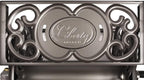 Liberty Garden 708 Steel Decorative Wall Mount Garden Hose Reel