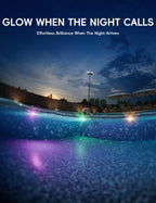 POOLHACKER Solar Pool Lights Only for Steel Wall Above Ground Pool