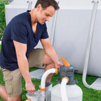 BESTWAY 2,200 Gallon Sand Filter Pump for Above Ground Pools