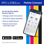 BROTHER MFC-L3780CDW Wireless Color All-In-One Printer