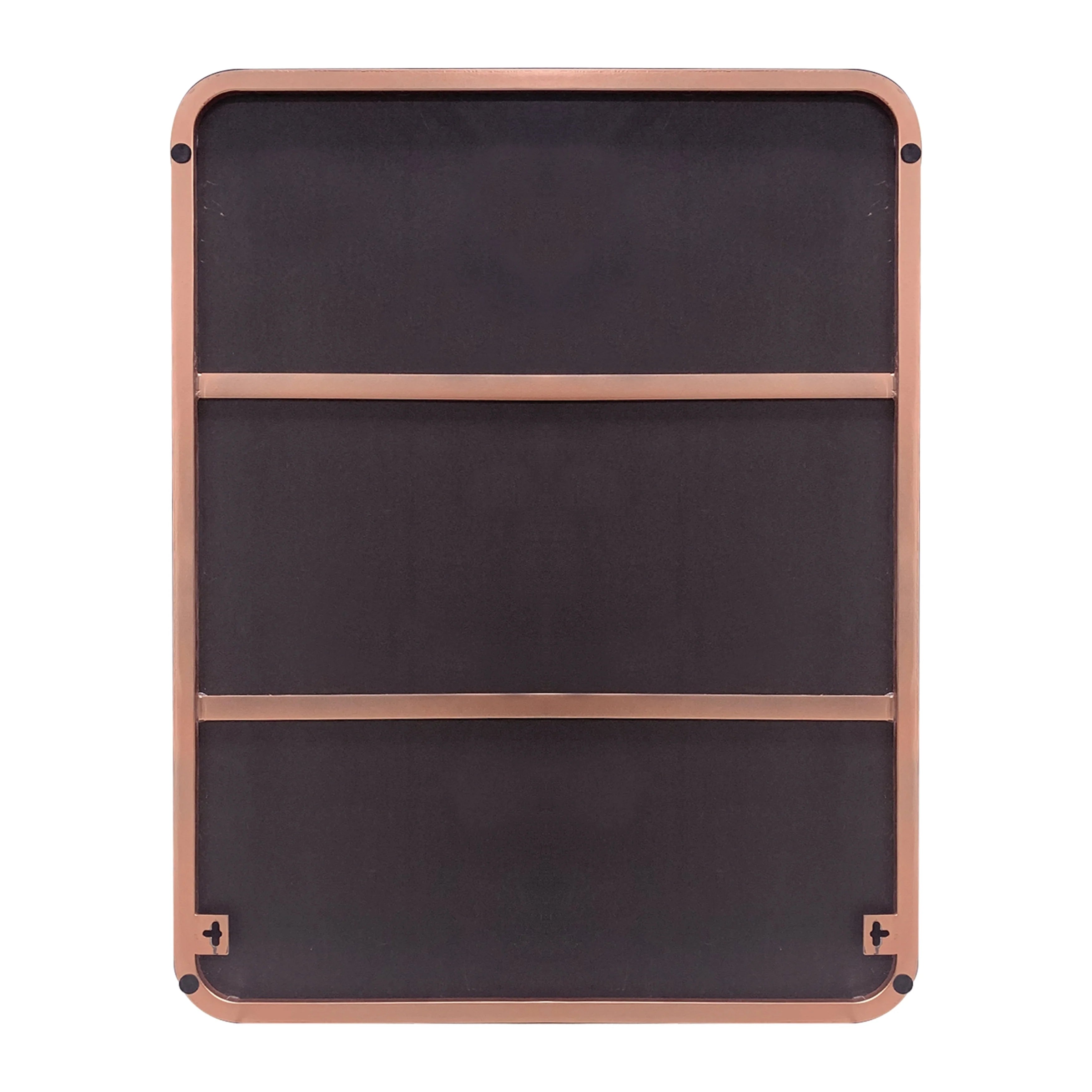 Wall Mirror Vanity Mirror Bathroom Mirror with Round Corner (1 Piece)