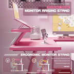 Homall L-Shaped Gaming Desk Computer Corner Desk Office Writing Desk