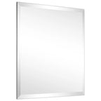 Frameless Beveled Prism Wall Mirror-Square/Rectangluar - Clear