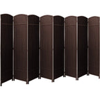 Room Divider Folding Privacy Screen Tall Partition Foldable Wall Panel