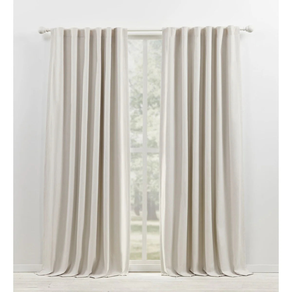 Lauren Ralph Lauren Sallie Blackout Back Tab/Rod Pocket Curtain Single Panel