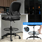 PRIMY Drafting Chair - Ergonomic Tall Office Chair with Lumbar Support