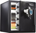 SENTRYSAFE Waterproof Fireproof Alloy Steel Digital Safe 1.23 cu ft