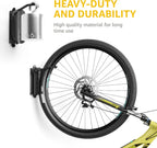 MONTEK Swivel Bike Wall Mount, Bike Hangers for Garage, Holds up to 66lbs,2 Pack