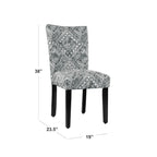 HomePop Classic Parsons Medallion Dining Chair (Set of 2)