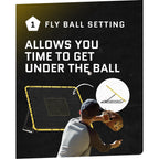SKLZ Fielding Trainer Rebounder Net for Baseball & Softball