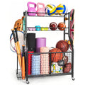 MYTHINGLOGIC Garage Ball Storage Organizer for Sports Equipment