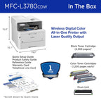 BROTHER MFC-L3780CDW Wireless Color All-In-One Printer