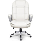 Bossin Big and Tall Office Chair High Back Executive Chair Ergonomic Adjustable Executive Leather Chair,400lbs
