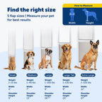 PETSAFE Sliding Glass Pet Door - No-Cut DIY Install for Renters