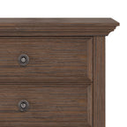 WYNDENHALL Halifax SOLID WOOD 24 inch Wide Bedside Nightstand Table