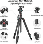 SmallRig Camera Tripod, 71" Foldable Aluminum Tripod/Monopod
