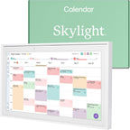 SKYLIGHT 15-Inch Digital Wall Planner & Chore Chart 2025
