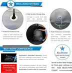 EzyShade 10-Layer Car Cover Waterproof All Weather
