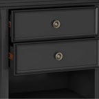 WYNDENHALL Halifax SOLID WOOD 24 inch Wide Bedside Nightstand Table