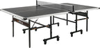 Inside Professional MDF Indoor Ping Pong Table with Quick Clamp Table Tennis Net and Post Set - 10 Minute Easy Assembly - Tournament Quality - Foldable with Single Player Playback Mode