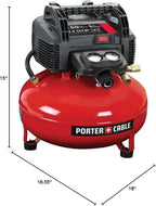 PORTER-CABLE Air Compressor 6-Gallon Pancake Oil-Free C2002