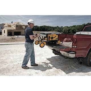 15 Amp Corded 10 in. Job Site Table Saw with Rolling Stand