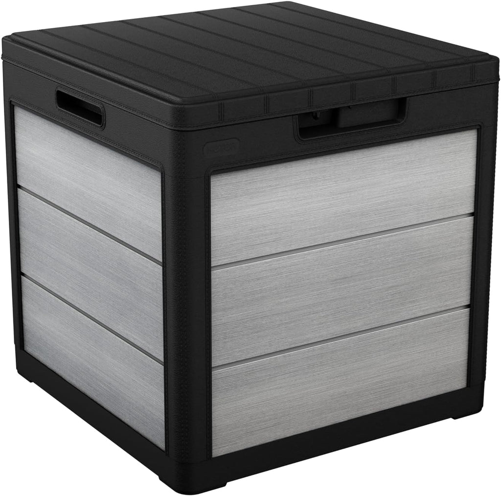KETER Denali 200 Gallon Resin Deck Box for Outdoor Storage