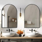 Bathroom Arch Aluminum Wall Mirror Vanity Mirrors