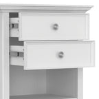 WYNDENHALL Halifax SOLID WOOD 24 inch Wide Bedside Nightstand Table