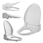 USPA 6800 Luxury Electric Bidet Seat for Elongated Toilets in White