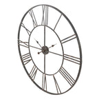 Solange Round Metal Wall Clock