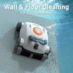 GOSVOR Pivot Cordless Robotic Pool Cleaner - Wall Climbing