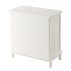 COZAYH Farmhouse Fully-Assembled Nightstand with 2-Drawer, Flower Motif End Table for Small Spaces, French Country