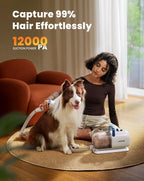 ONEISALL Dog Vacuum & Dryer for Shedding - 8 in 1 Grooming Kit