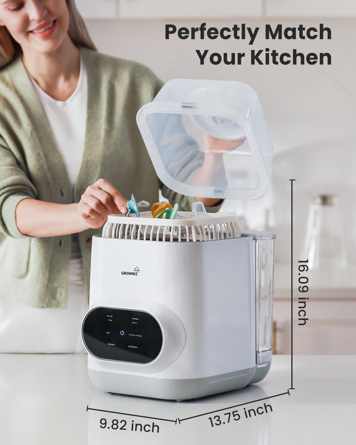 Grownsy Easeclean Bottle Washer Pro - All-in-One